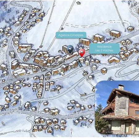 : Cosy 4 Personnes Avec Parking - Fr-1-563-50 Appartement Courchevel